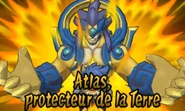Invocation d'Atlas, Protecteur de la Terre dans les jeux Chrono Stones