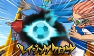 Raging Claw in the Inazuma Eleven GO Galaxy game.