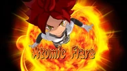 Atomic Flare in Inazuma Eleven Eiyuutachi no Victory Road's English localization.