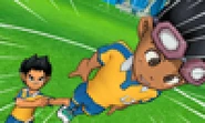 Subaru présent sur l'icône de prévisualisation de la Technique Spéciale de Batte Toute-Puissante, dans les jeux Inazuma Eleven GO Chrono Stones