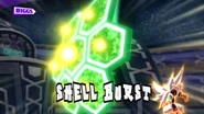 Shellbit Burst in Inazuma Eleven GO Chrono Stone's Portuguese localization.
