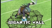 Gigant Wall in Inazuma Eleven's English localization.