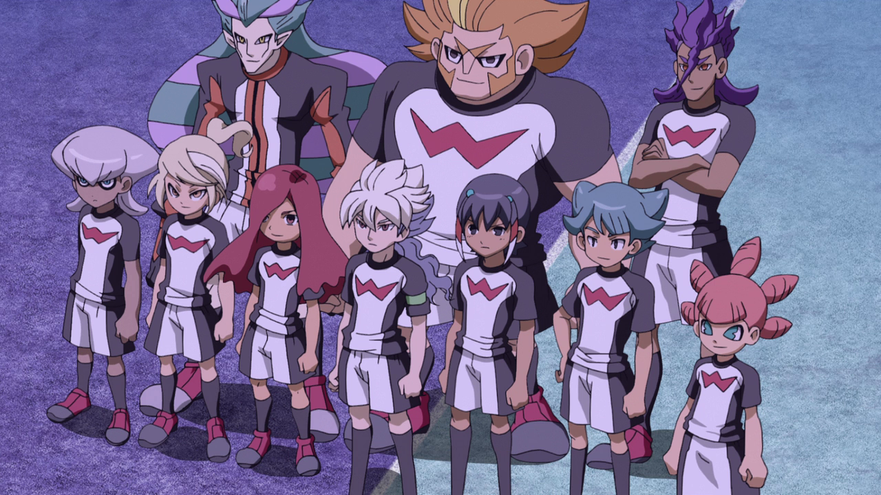 Characters appearing in Inazuma Eleven GO Anime