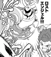 (GOBG-KT (13)) Lost Angel.png (1.07 MB) Lost Angel in chapter 13 of the Inazuma Eleven GO Baku Gaidenshuu manga.