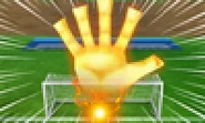 L'icône de prévisualisation de la Technique Spéciale Main Céleste, dans les jeux Inazuma Eleven GO Chrono Stones