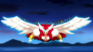 Majin Pegasus Arc in Inazuma Eleven GO 2: Chrono Stone Neppuu's opening.