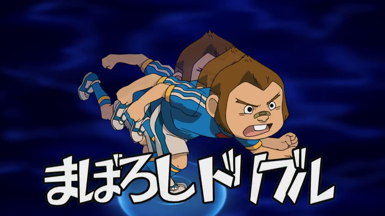 inazuma eleven go chrono stone train dribble