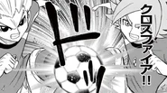 Crossfire in Inazuma Eleven GO's special edition.