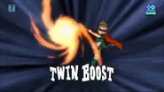 Twin Boost in Inazuma Eleven the Movie: The Invasion of the Strongest Army Ogre's Polish localization.