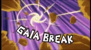 Gaia Break in Inazuma Eleven's English localization (third typography).