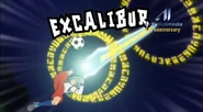 Excalibur in Inazuma Eleven GO's English localization.