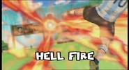 Hellfire in Inazuma Eleven's English localization (first typography).