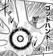 God Hand in the Inazuma Eleven Gaidenshuu manga.