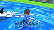 Killer Whale in Inazuma Eleven Eiyuutachi no Victory Road's English localization.