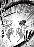 Great Blaster in the Inazuma Eleven GO manga.