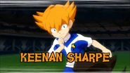 Keenan Sharpe, nouveau défenseur de l'équipe.