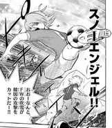 Snow Angel in the Inazuma Eleven manga.