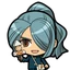 (O) Kazemaru Ichirouta sticker (SD)