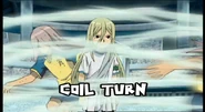 Coil Turn in Inazuma Eleven's English localization.