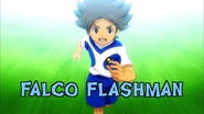 Falco Flashman, nouvel attaquant de l'équipe.