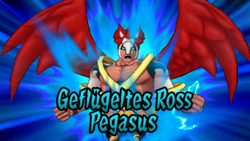 Geflügeltes Ross Pegasus 3DS