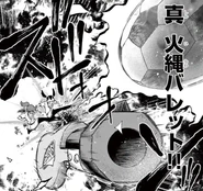 真 Hinawa Bullet in the Inazuma Eleven GO manga.