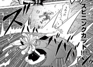 Spinning Cut in chapter 15 of the Inazuma Eleven manga.
