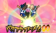 Butterfly Dream ∞ in the Inazuma Eleven GO Galaxy game.