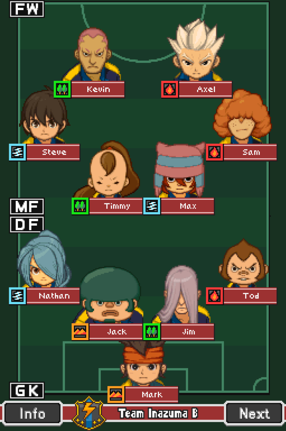 Inazuma Eleven Go Team - Inazuma Eleven Go Team Raimon