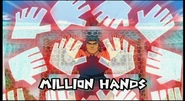Million Hands in Inazuma Eleven's English localization.