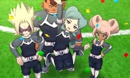 Première apparition de l'équipe dans le jeu Inazuma Eleven GO Chrono Stones.