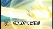 Cross Drive in Inazuma Eleven's English localization (first typography).