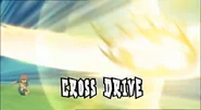 Cross Drive in Inazuma Eleven's English localization (second typography).