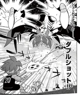Double Shot in the Inazuma Eleven GO manga.