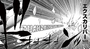 Excalibur in the Inazuma Eleven manga.