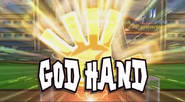 God Hand in Inazuma Eleven's English localization (third typography).