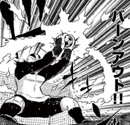 Burnout in the Inazuma Eleven manga.