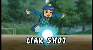 Liar Shot in Inazuma Eleven's English localization.