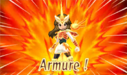 L'Armure d'Amaterasu, Magicienne de l'Aurore dans les jeux Chrono Stones