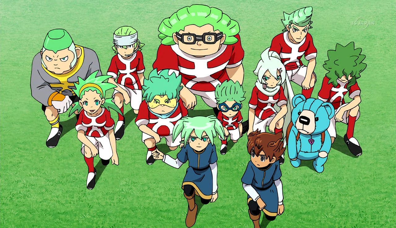All characters name in inazuma eleven go and chrono stone - IEGS2013 ∞∞