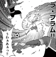 La Flamme in chapter 19 of the Inazuma Eleven GO manga.
