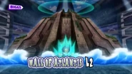 Atlantis Wall L2 in Inazuma Eleven GO Chrono Stone's Portuguese localization.