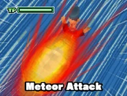Meteor Attack in Inazuma Eleven's English localization.