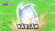 Rolling Cutter in Inazuma Eleven GO Galaxy's Portuguese localization.