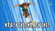 Hyakuretsu Shot in Inazuma Eleven the Movie: The Invasion of the Strongest Army Ogre's Polish localization.