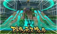 Atlantis Wall in the Inazuma Eleven GO game.