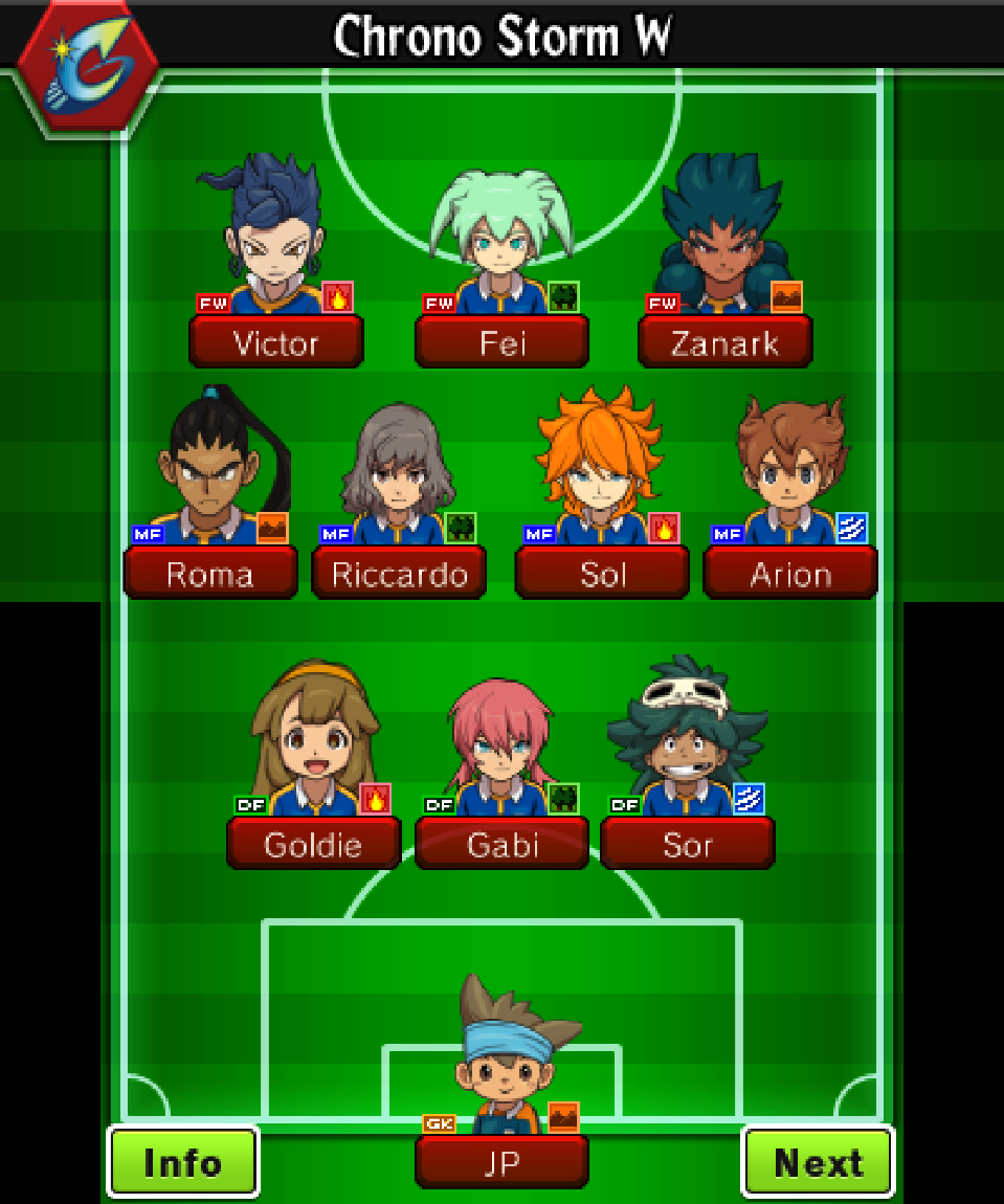 Chrono Storm, Inazuma Eleven Wiki