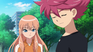 Nosaka assuring Anna his health is fine.