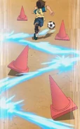 Handa using Zigzag Spark while training.
