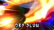 Dry Blow in Inazuma Eleven GO Galaxy's Portuguese localization.